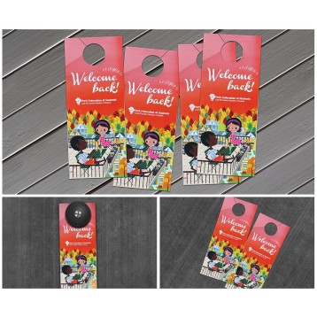 4x12 Door Hanger Printing