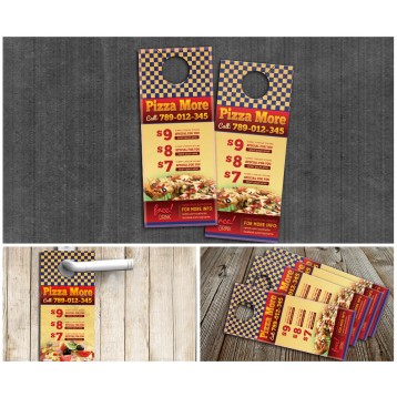 4x9 Door Hanger Printing